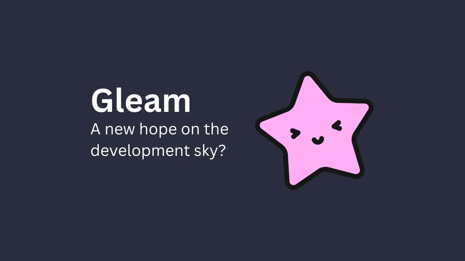 Blog Image for A new hope on the development sky?